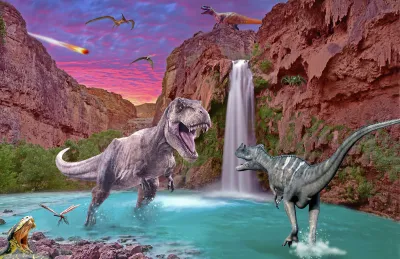 Prehistoric Canyon Drama