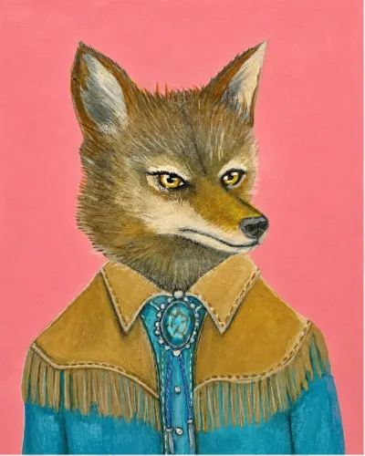 "You Sunavabich, I'm IN", 8 x 10 inches, 2026