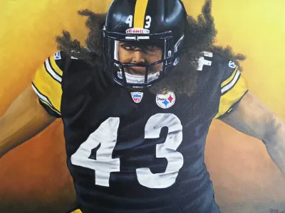 Steelers Game Day Portrait